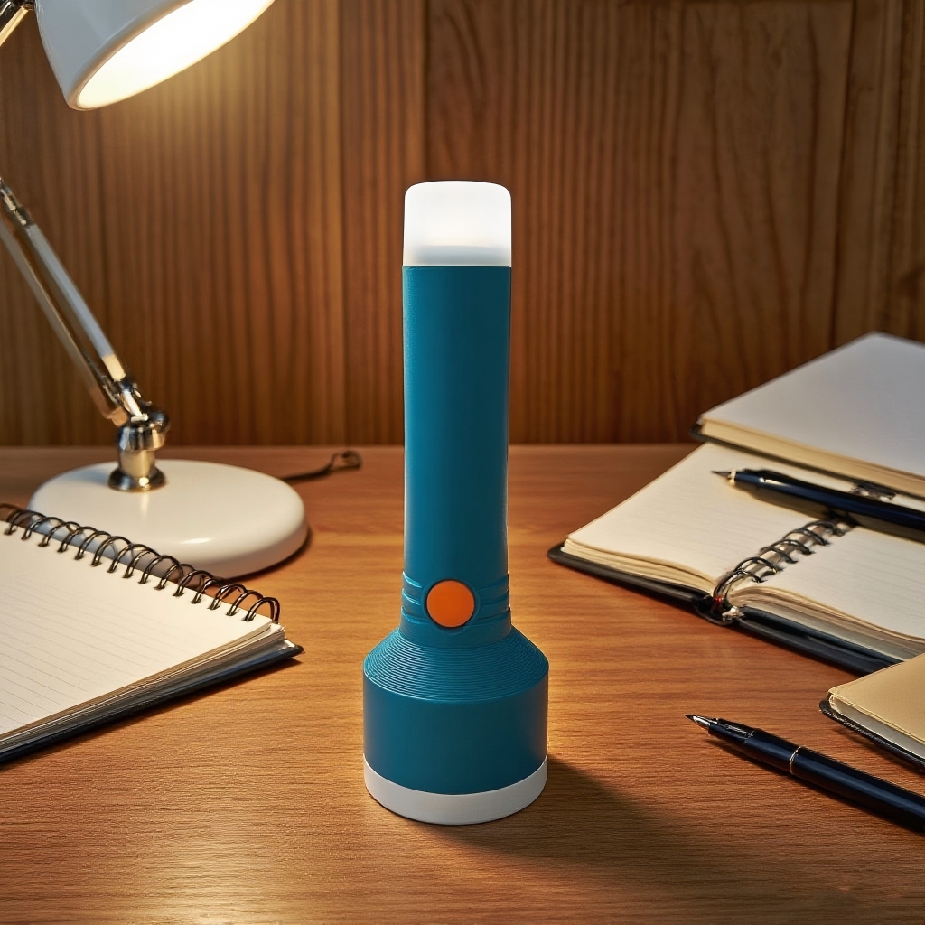 JS Senter LED senter tangan senter tangan super terang  Senter Multifungsi Senter Zoom In Out