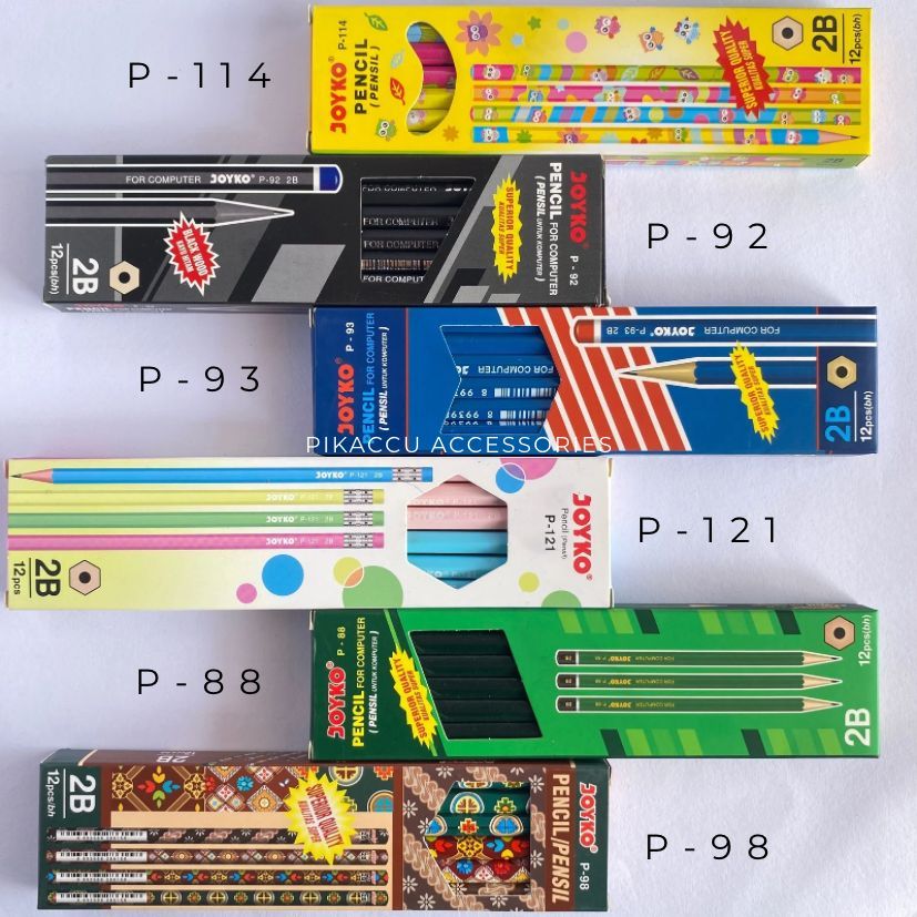 

PENSIL JOYKO 2B ISI 12 PCS / JOYKO PENSIL