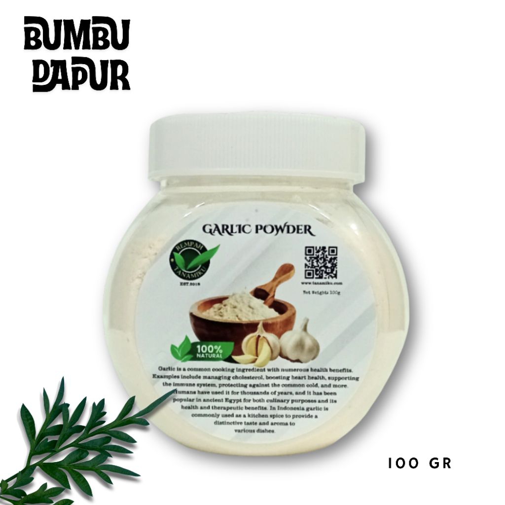 

Bumbu Masak Bubuk Bawang Putih 100 gram Bumbu Dapur Premium Garlic Powder Premium