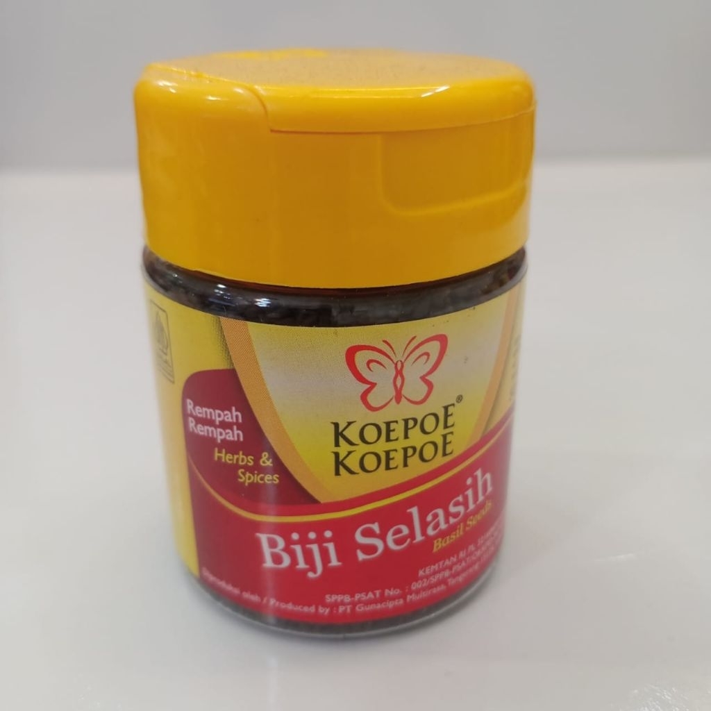 

Koepoe Biji Selasih 50gr
