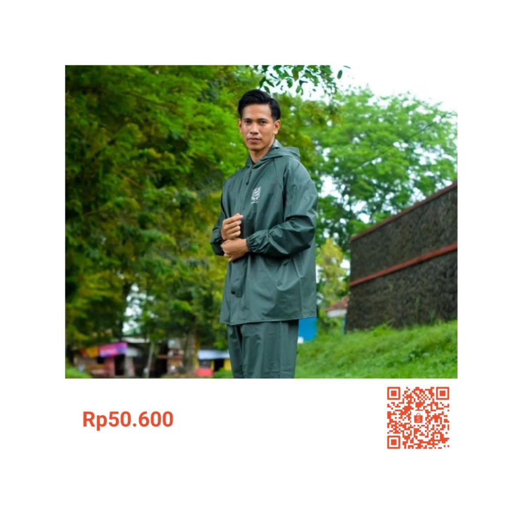 Gravity jashujan Raincoat wanita/pria