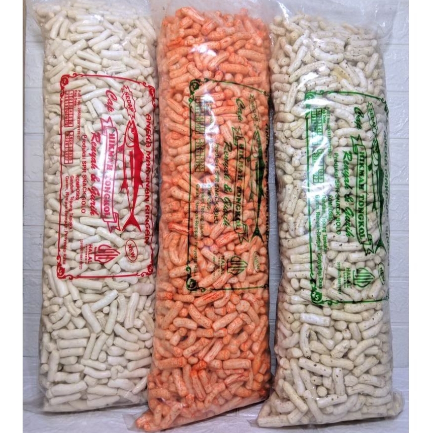 

Kerupuk Ikan Tongkol 3 Rasa SPR Snack Renyah & Gurih