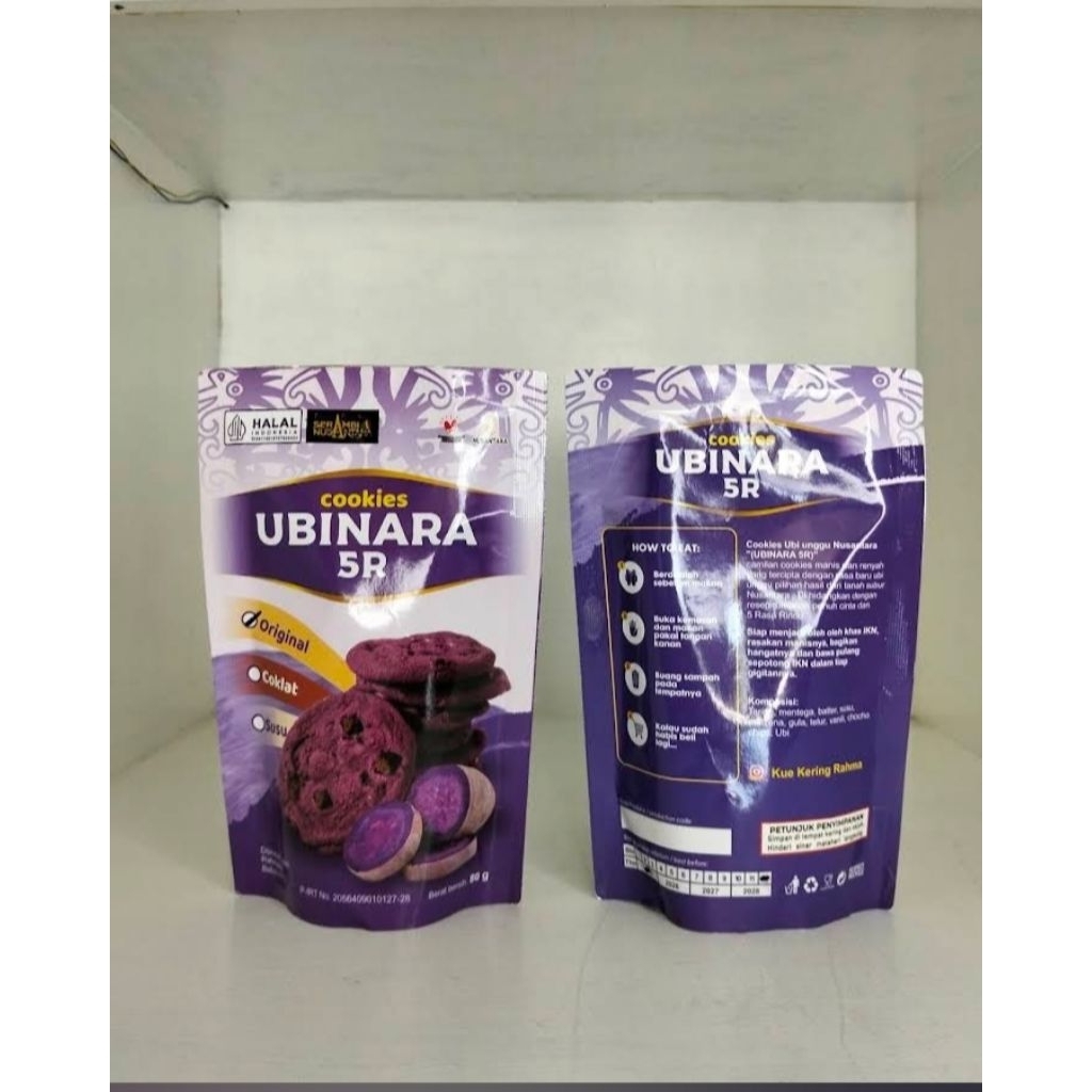 

Cookies Ubi Unggu (UBINARA 5R)