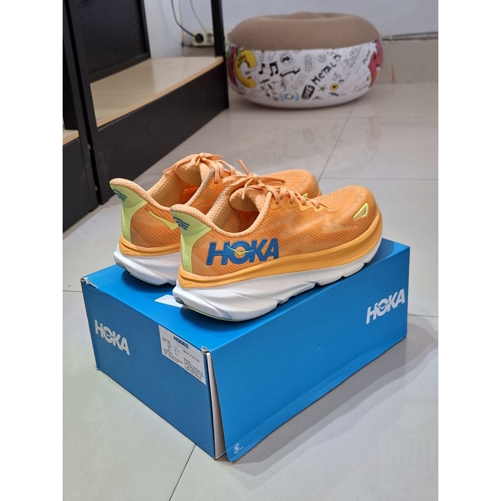 Sepatu Second Hoka Clifton 9 size 43 Original bukan KW