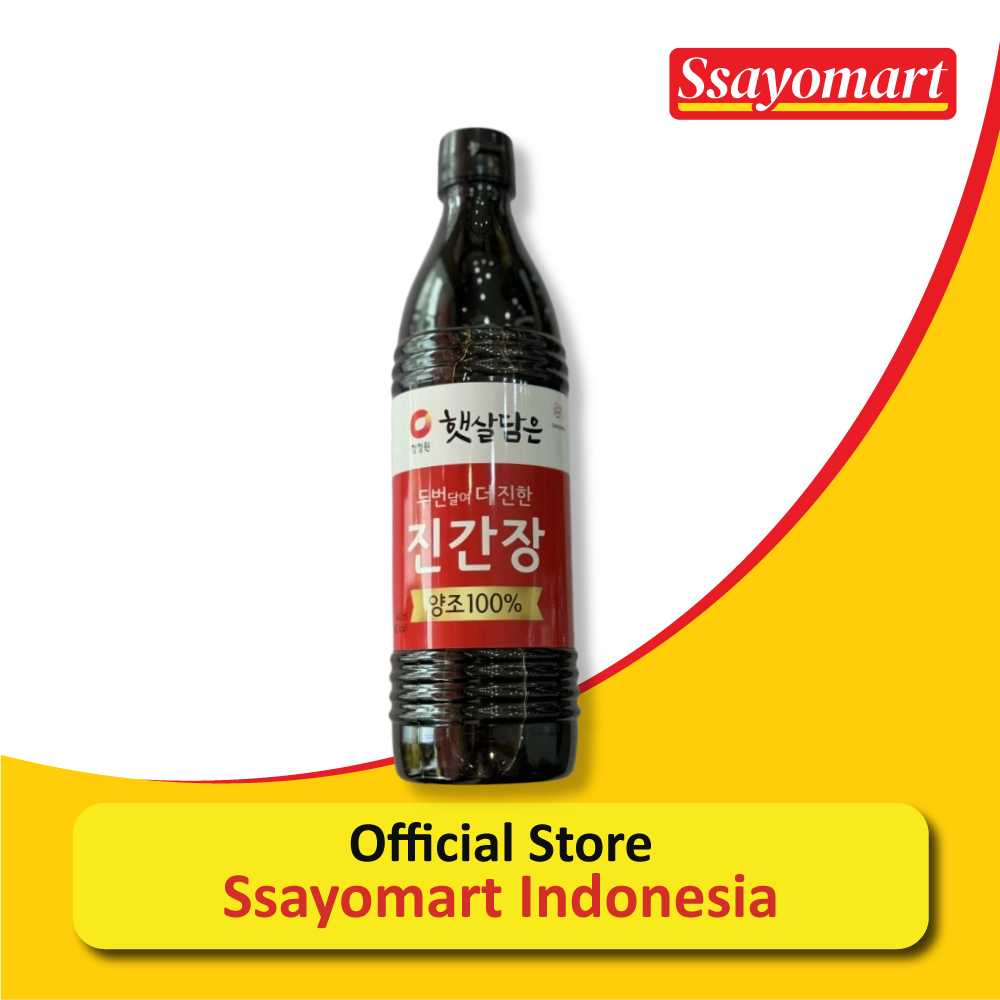 

Chung Jung One Jin Soy Sauce 840ml / Jin Ganjang Kecap Asin Korea