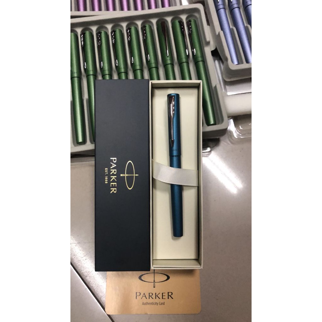 

rollerball parker vektor II XL silver / teal / black / green / lilac distributor resmi Indonesia ( sahabat utama)