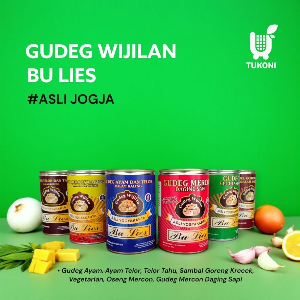 

Gudeg Wijilan Bu Lies Kemasan Kaleng – Oleh-Oleh Khas Jogja Tahan Lama & Praktis | Yuktukoni