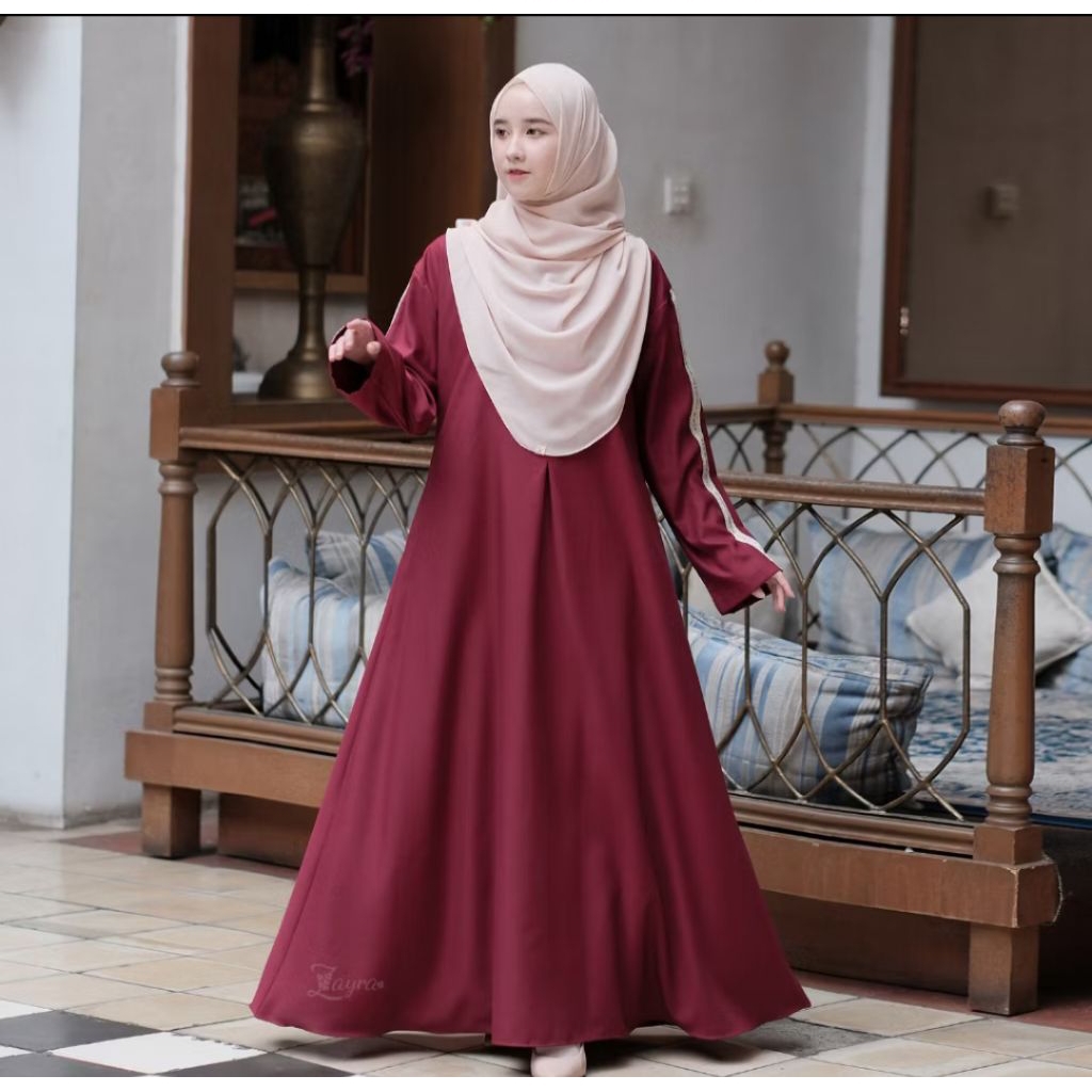 NEWW...Gamis Abaya by Zayra Hijab (FREE Jilbab random)