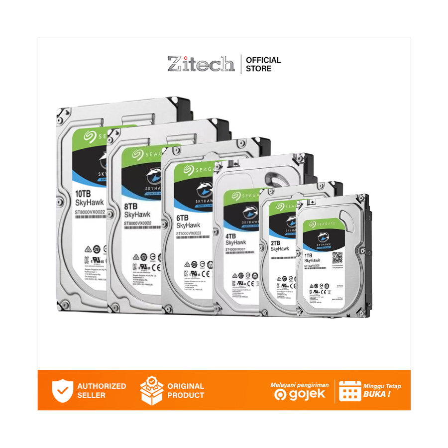 HDD MFI Harddisk Seagate Skyhawk Garansi 3 Tahun
