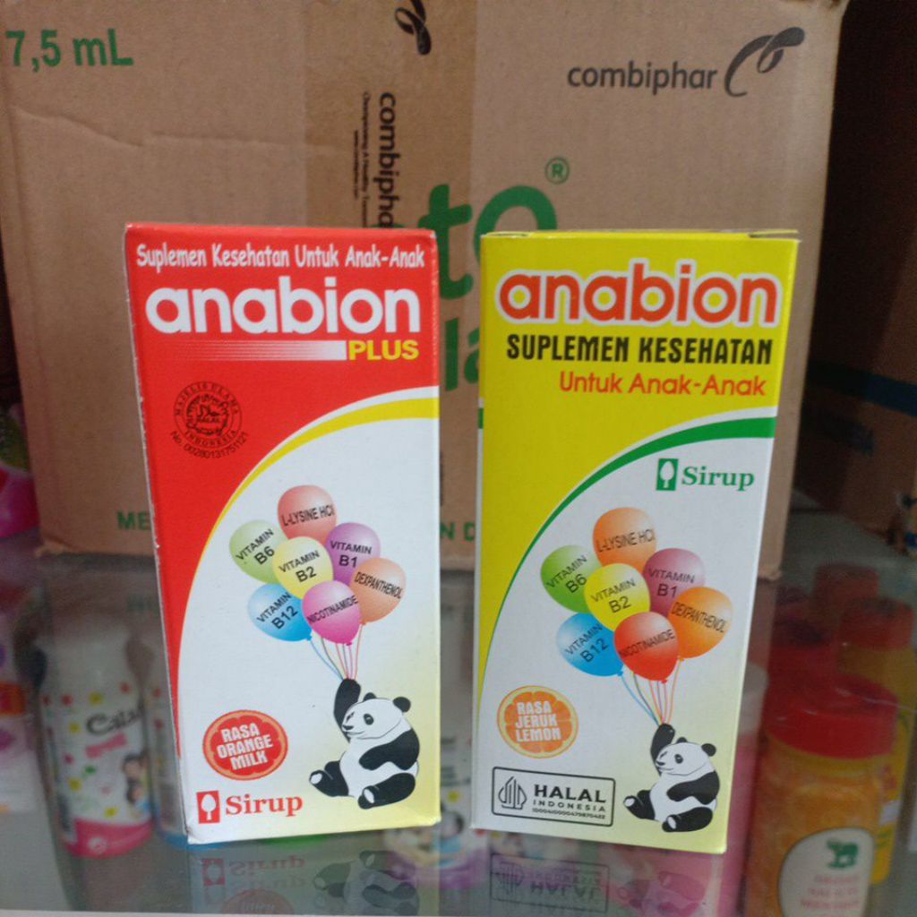 Anabion Sirup & Anabion Plus DHA Sirup 60ml