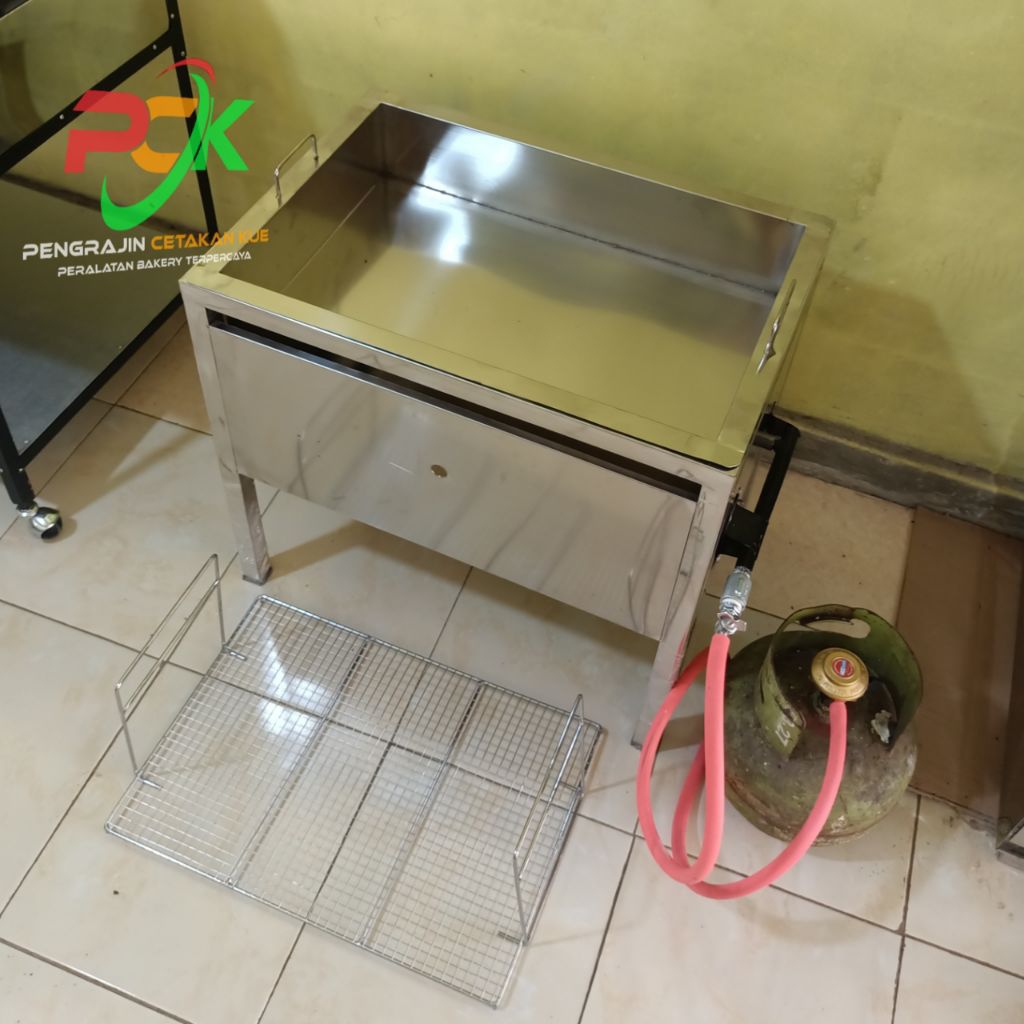 wajan / dep dryer  penggorengan donat uk 60x40x12 include 2 saringan