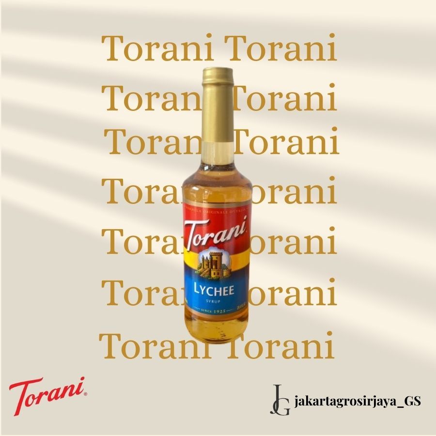 

Torani Syrup Rasa Lychee 750 ML - Sirup Torani 750 ML