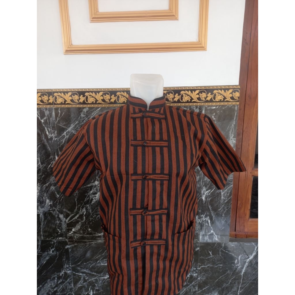KEMEJA/KOKO SANGHAI BATIK LURIK