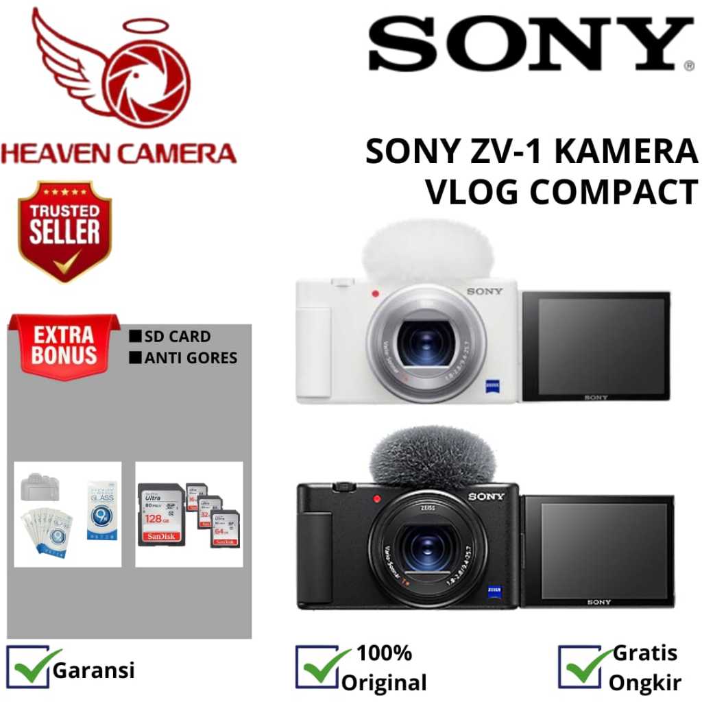 KAMERA SONY ZV-1 DIGITAL CAMERA - SONY ZV1 - ZV-1