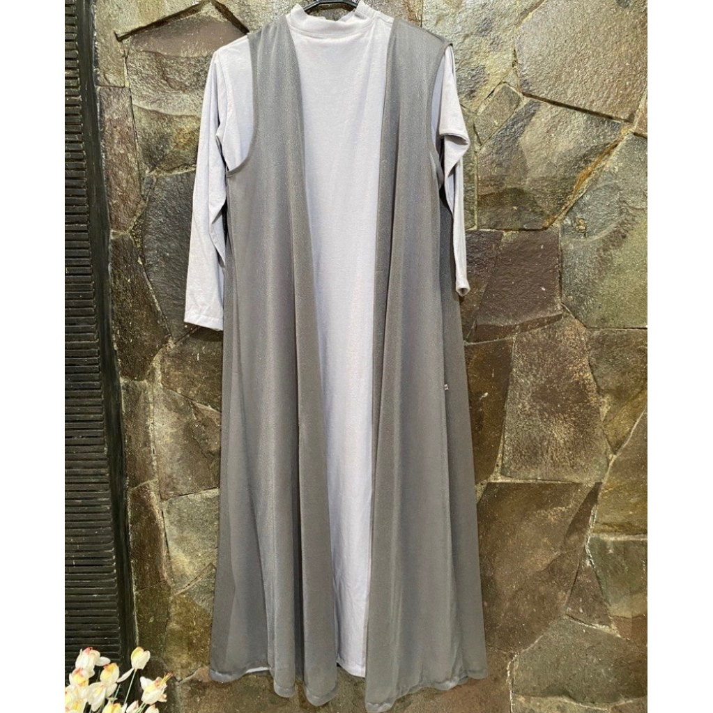 Gamis Wanita Abu