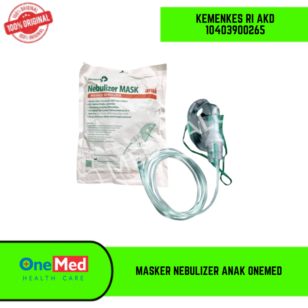 Masker Nebulizer Anak OneMed