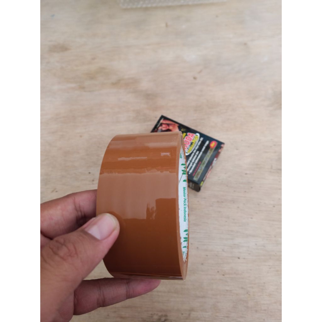 

lakban coklat isi 10 uks