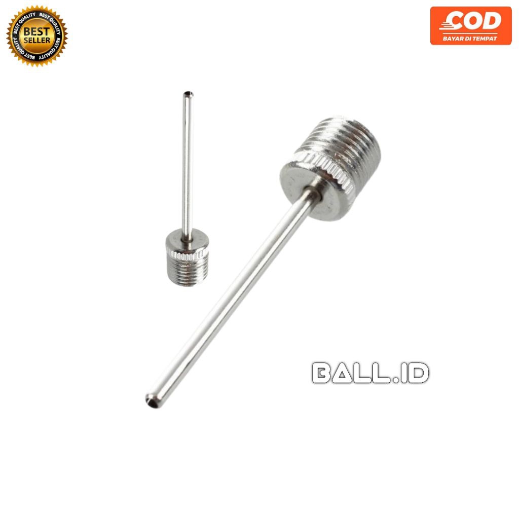 Pentil Bola Adaptor Pompa Bola Dop Bola Sepak Voli Basket