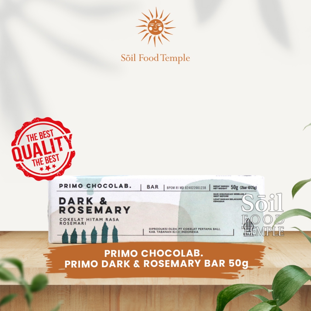 

Primo Chocolab Dark & Rosemary