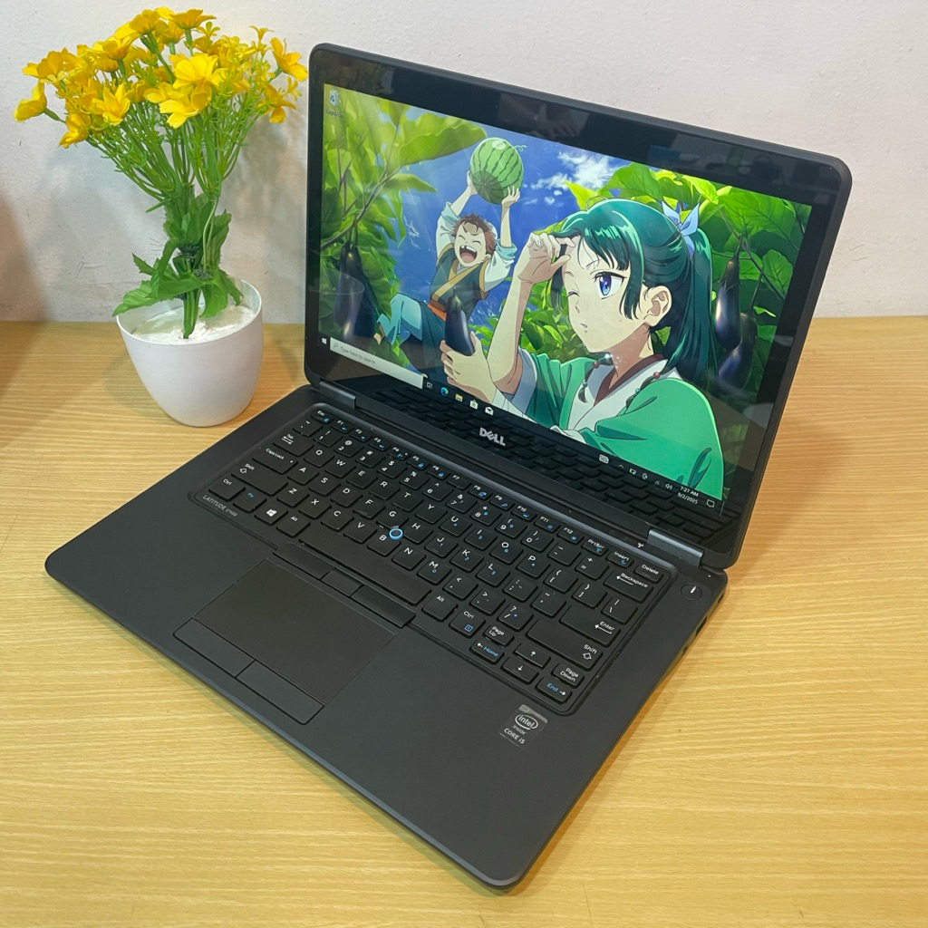 Laptop Dell Latitude E7450 Touchscreen Ram 8GB SSD 256GB Intel core i5 Gen 5 Mulus