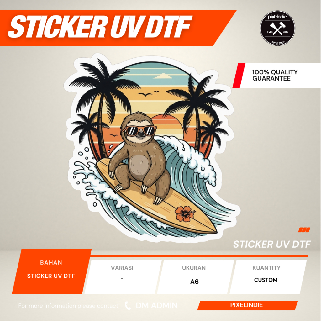 

Cetak Sticker UV DTF Premium | Anti Air, Anti Gores & Efek Gloss Timbul