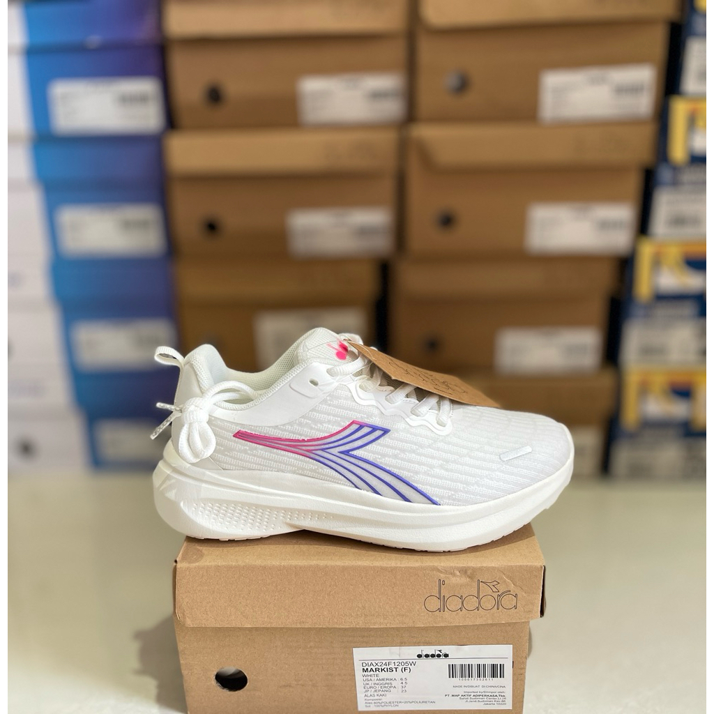 DIADORA MARKIST WHITE SIZE 37
