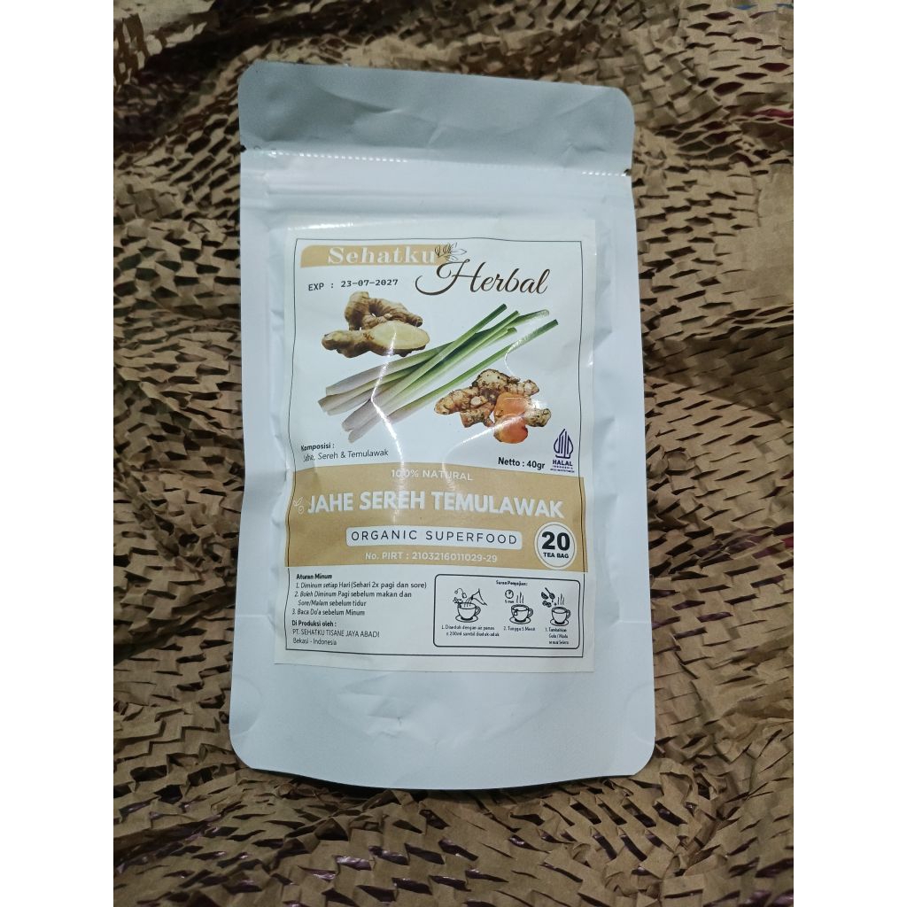 Teh Jahe Sereh Dan Temulawak