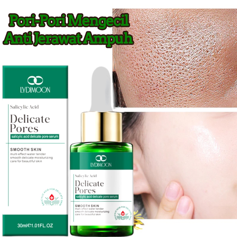 Mengecilkan poripori wajah penghilang komedo dan pori pori Menghilangkan bekas jerawat 30ml Serum un