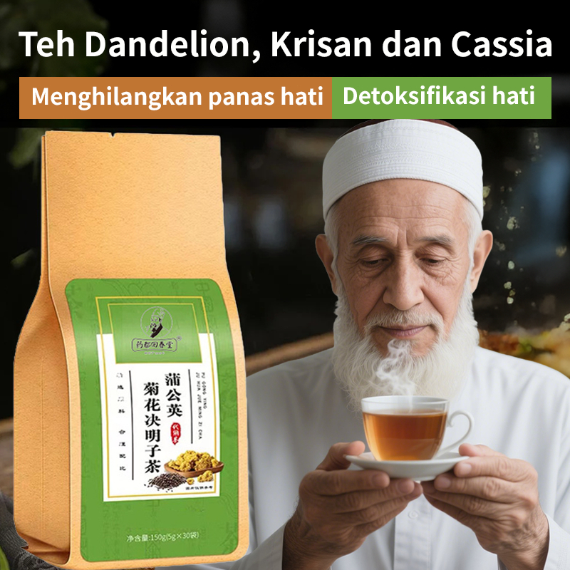

⚡️COD+pengiriman 24 jam⚡️Dandelion, Chrysanthemum and Cassia Seed Tea Centennial Rejuvenation Herbal Tea /Kantong Teh / Teh Jaga Liver /Teh Menjaga Kesehatan Dan Mengurangi Api