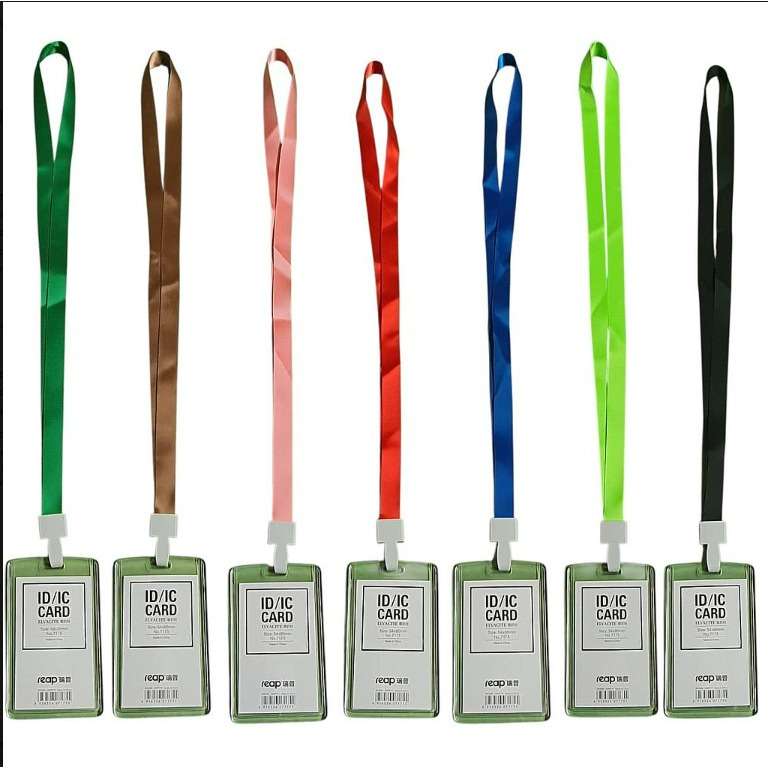 

ID CARD CASE ACRYLIC+ Tali/Name Tag Holder Satu Set ID CARD+TALI ACRYLIC MIX REAP REAP [2006048]
