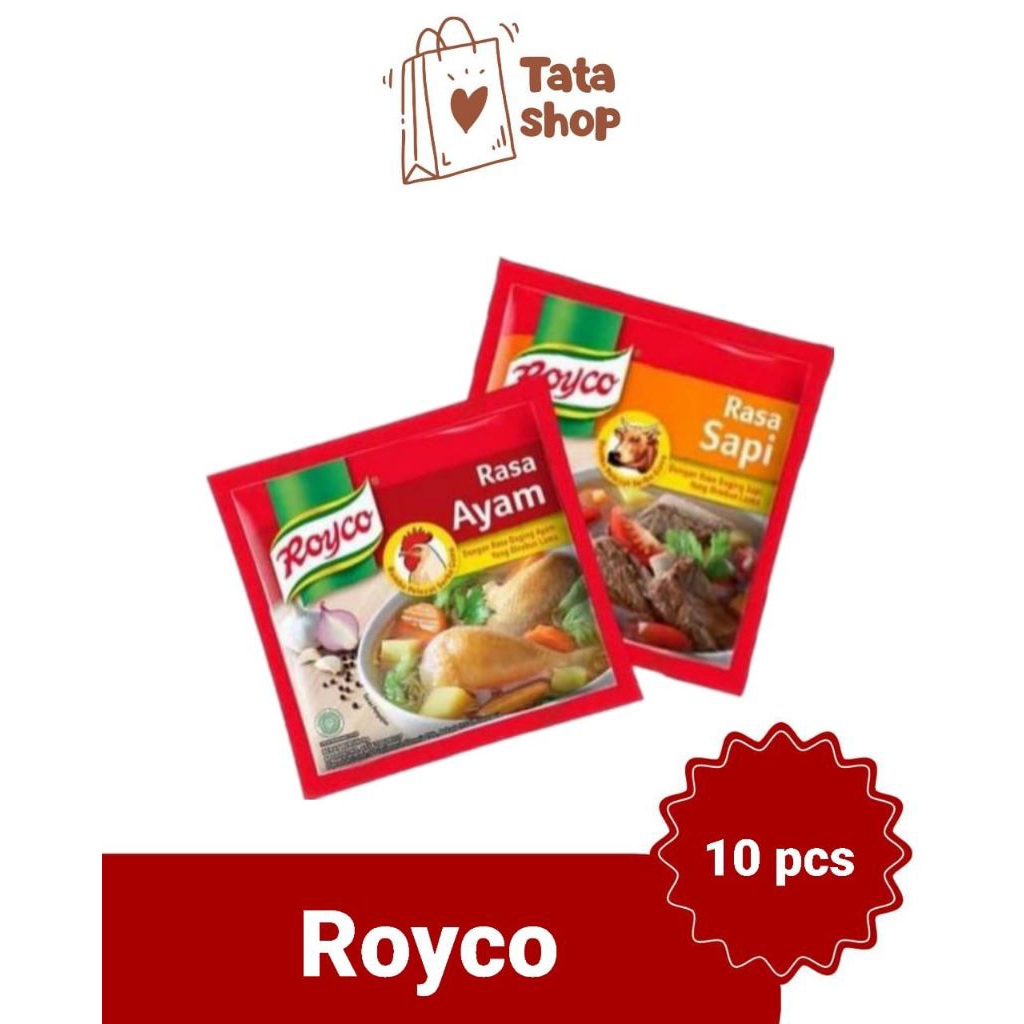 

ROYCO Bumbu kaldu penyedap rasa 1 renceng 12 × 8 Gram