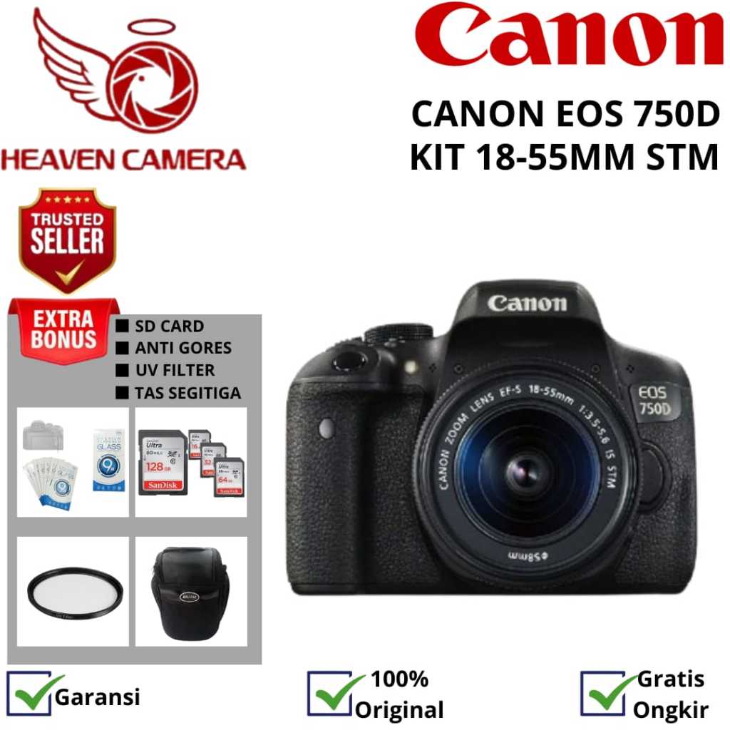 CANON EOS 750D KIT 18-55MM / CANON 750D KIT 18-55MM / CANON 750D