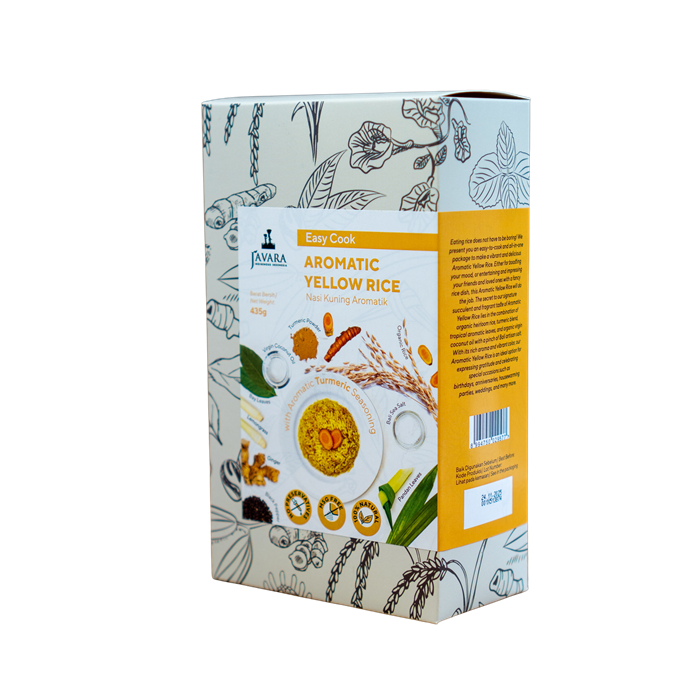 

Javara Aromatic Yellow Rice Easy Cook 435g I Paket Nasi Kuning Aromatik 435g