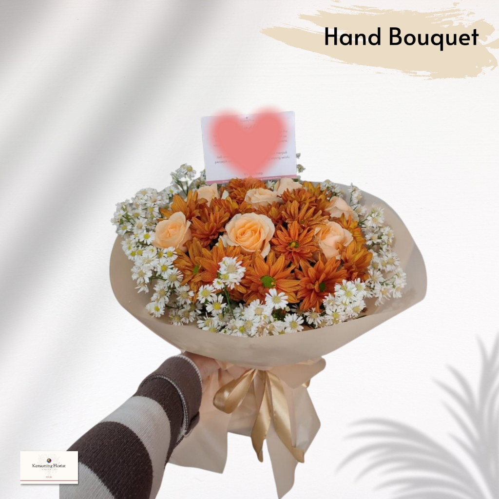 (kode 23) buket bunga/bunga tangan malang/ fresh flower/ bunga segar malang