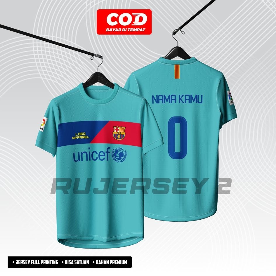 Jersey Barcelona 2010/2011 Away Full Printing