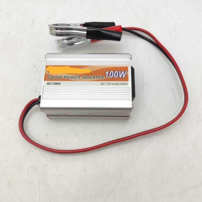 POWER INVERTER DC 12V TO AC 220V 100 WATT DC TO AC SOLAR POWER INVERTER