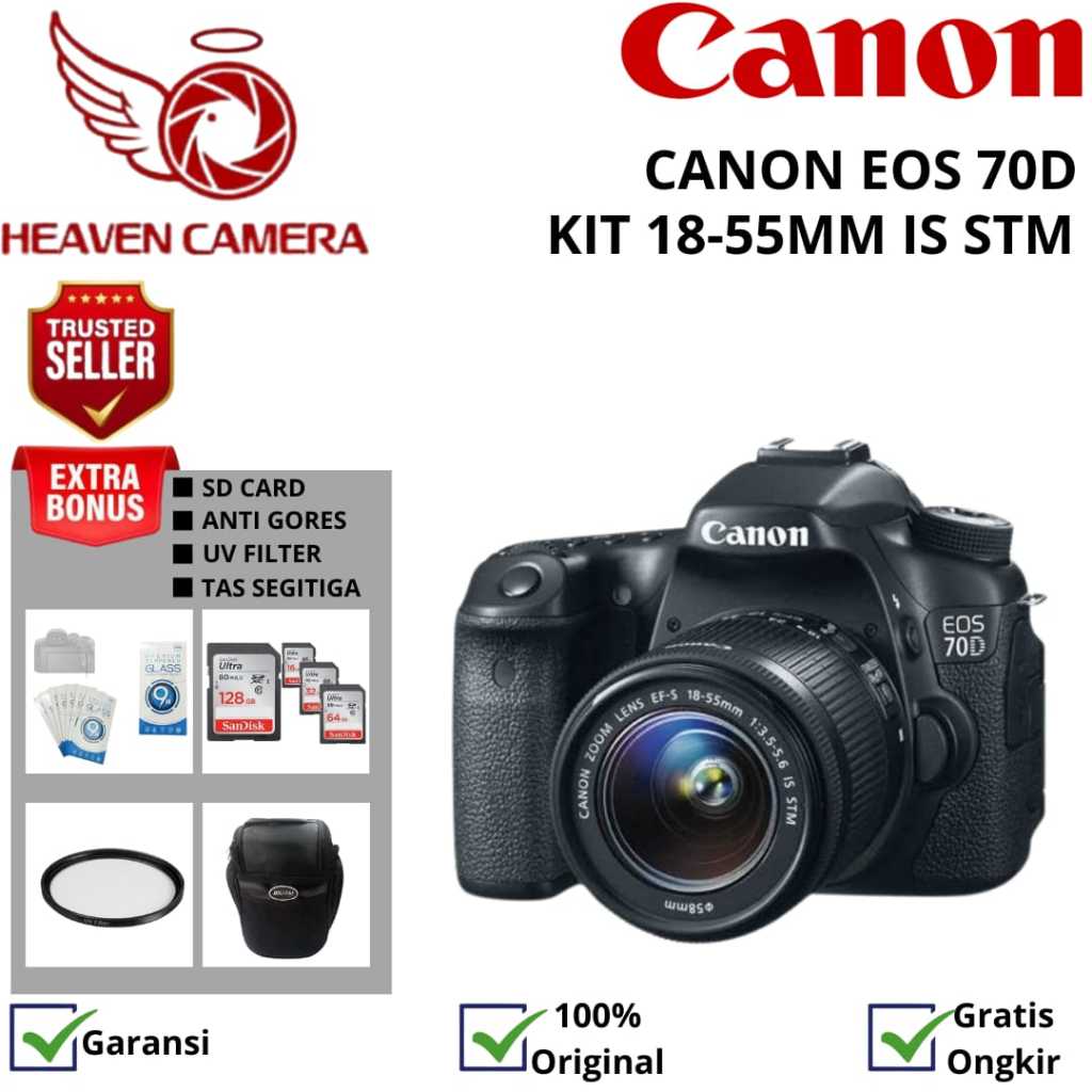 CANON EOS 70D KIT 18-55MM / CANON 70D KIT 18-55MM / CANON 70D