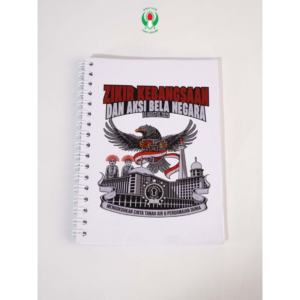

Notebook A6 JATMA 10 | ZIKIR KEBANGSAAN | Jatma Aswaja | Official Merchandise