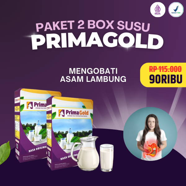 

Paket 2 Box Susu Kambing Etawa Primagold Susu Bubuk Membantu Menguatkan Tulang Gigi