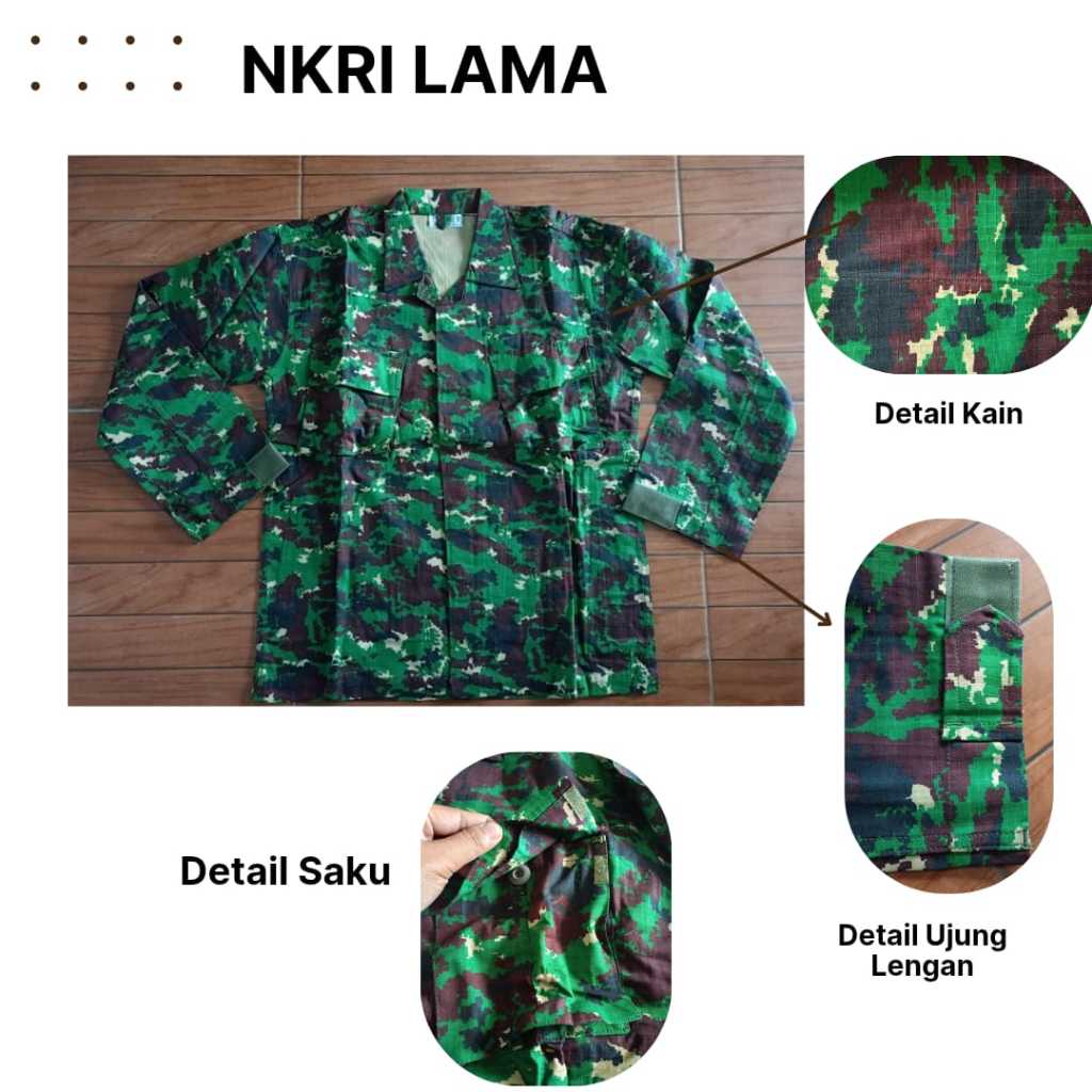 BAJU PDL NKRI JATAH (PRODUKSI)