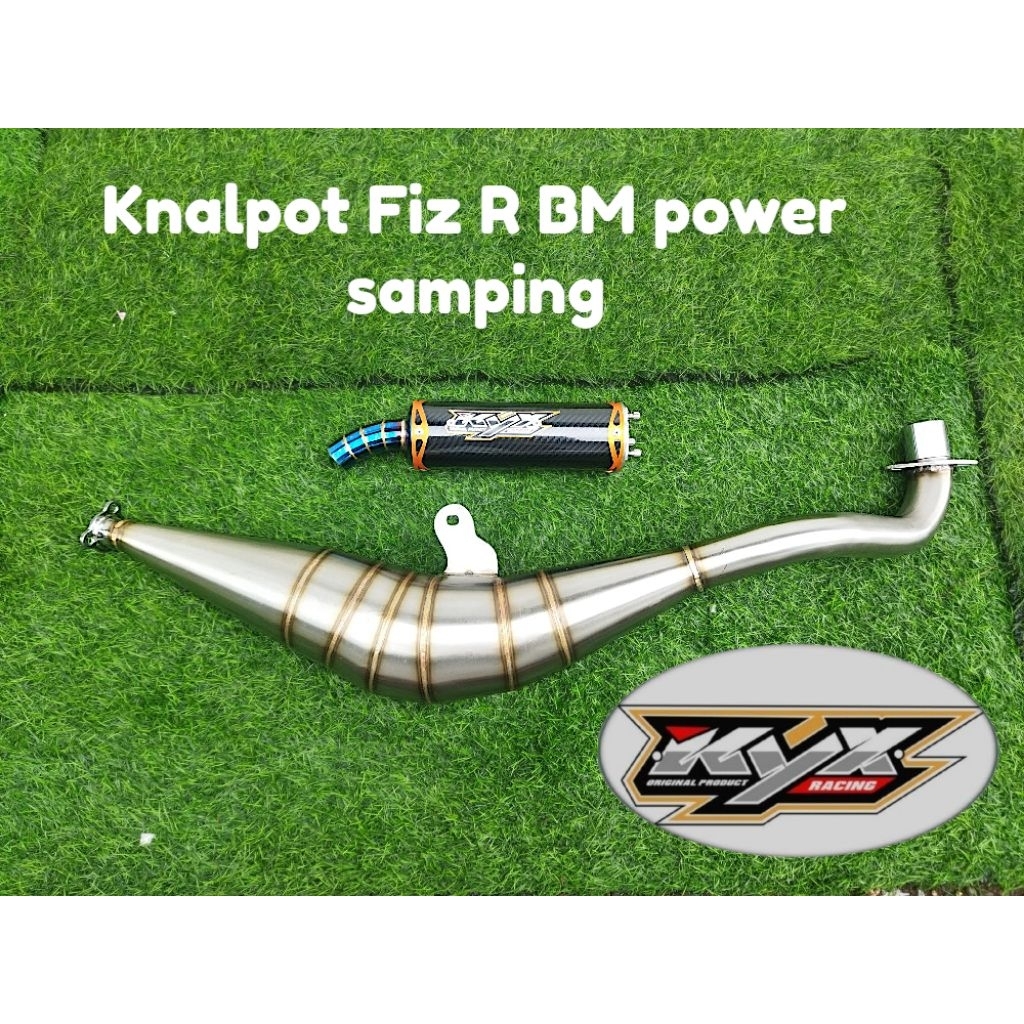 Knalpot Fiz R BM power stainless kyx racing