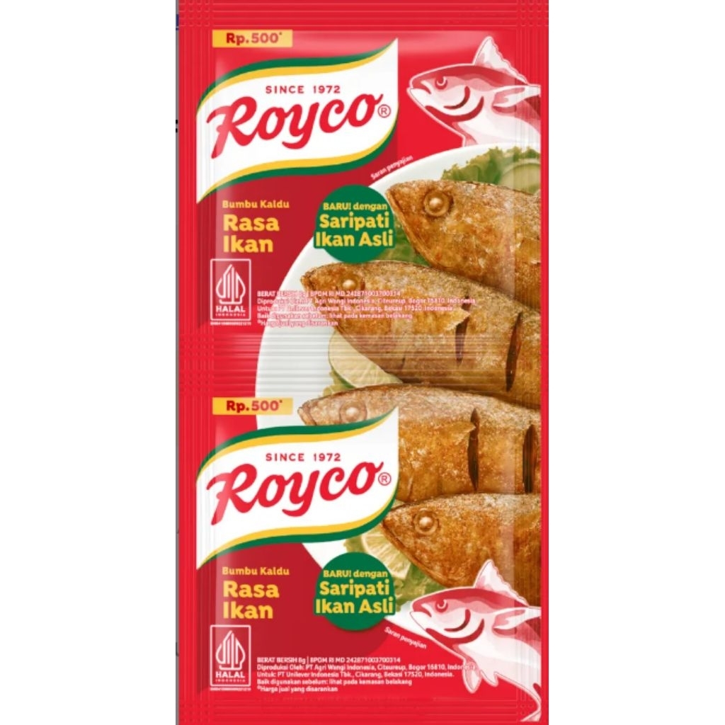 

Royco saset rasa ikan