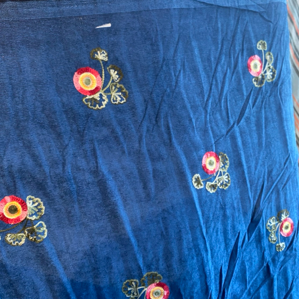 kain baby corduroy motif bordir kain corduroy kain meteran harga per 0.5 meter