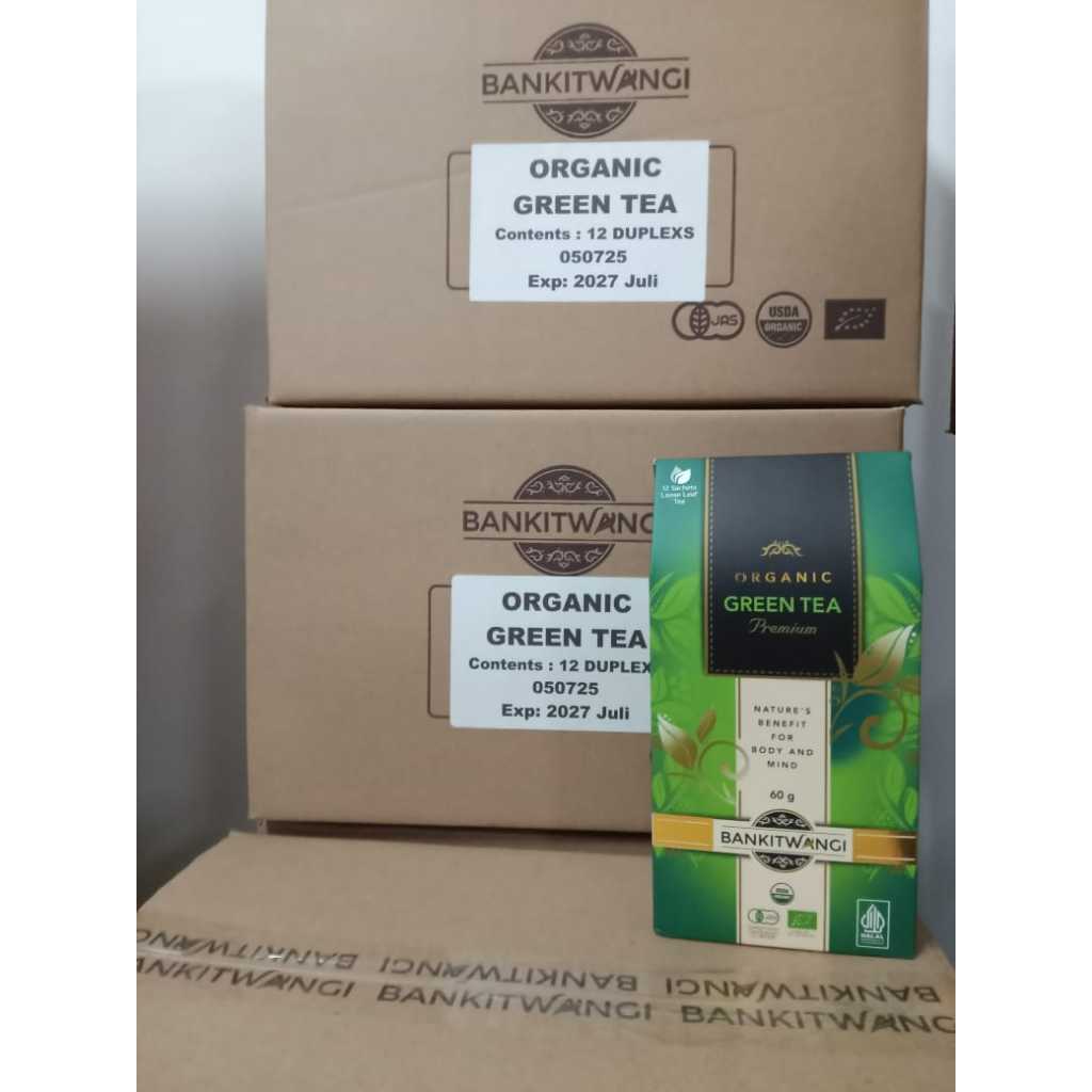 

Bankitwangi Organic Green Tea 60gr - Teh Hijau Organik