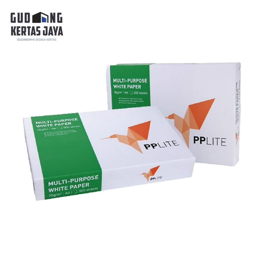 

PP Lite A4 75gr 1 Rim (500 Lembar) Kertas HVS