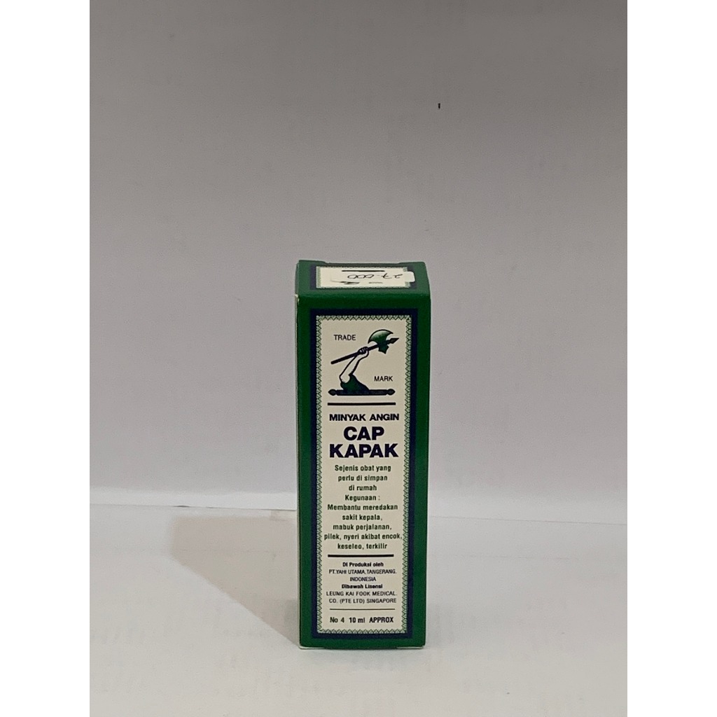 Minyak Angin Cap Kapak 56ml/Minyak Angin Cap kapak 10ml