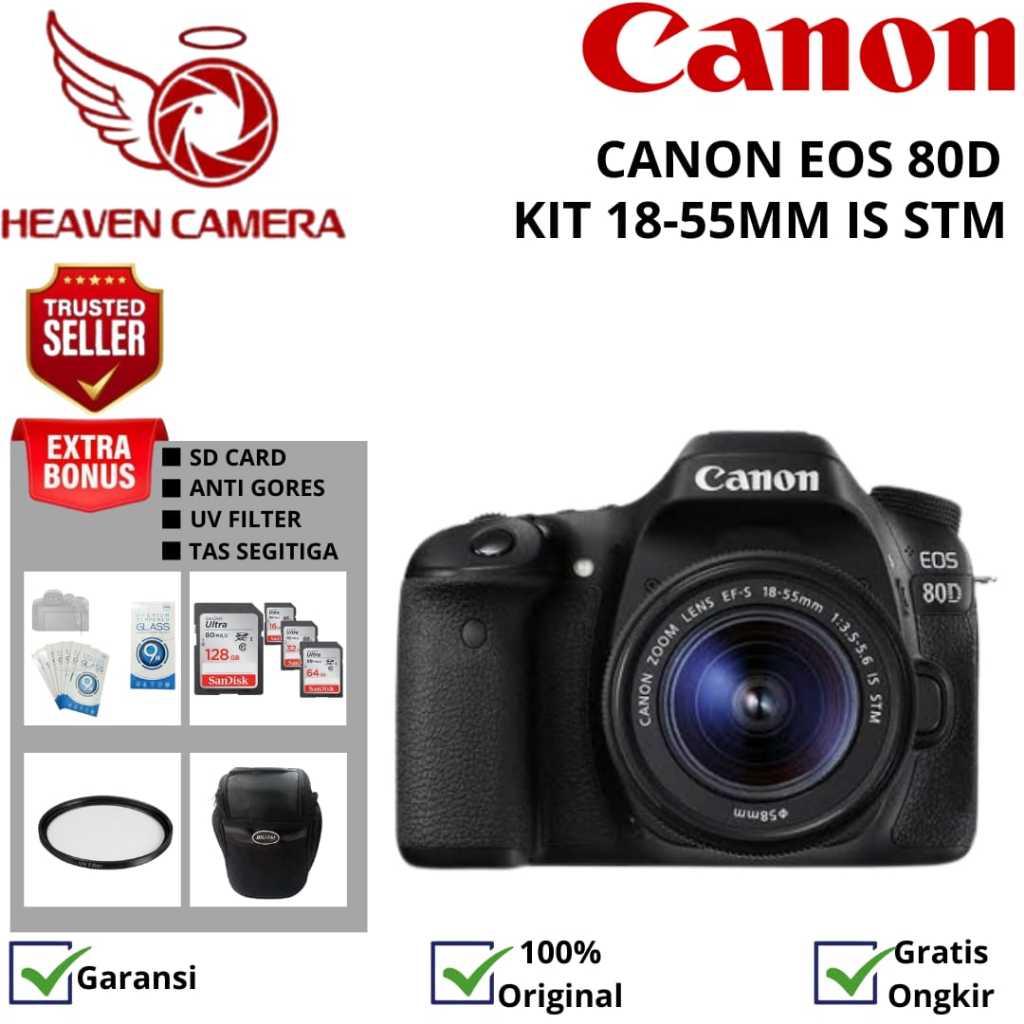 CANON EOS 80D KIT 18-55MM / CANON 80D KIT 18-55MM / CANON 80D