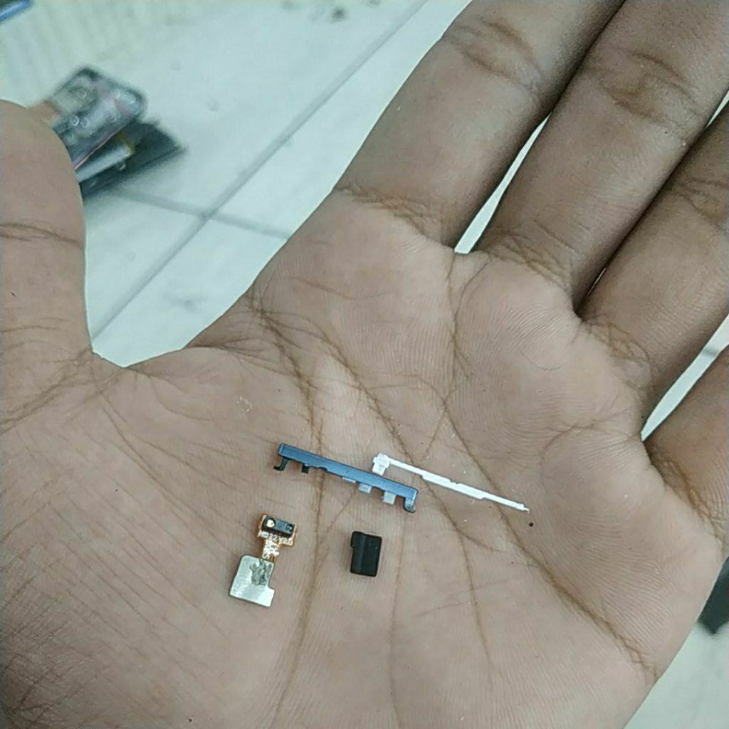 sensor plus tombol volume bekas redmi note 9s,dapat sesuai gambar