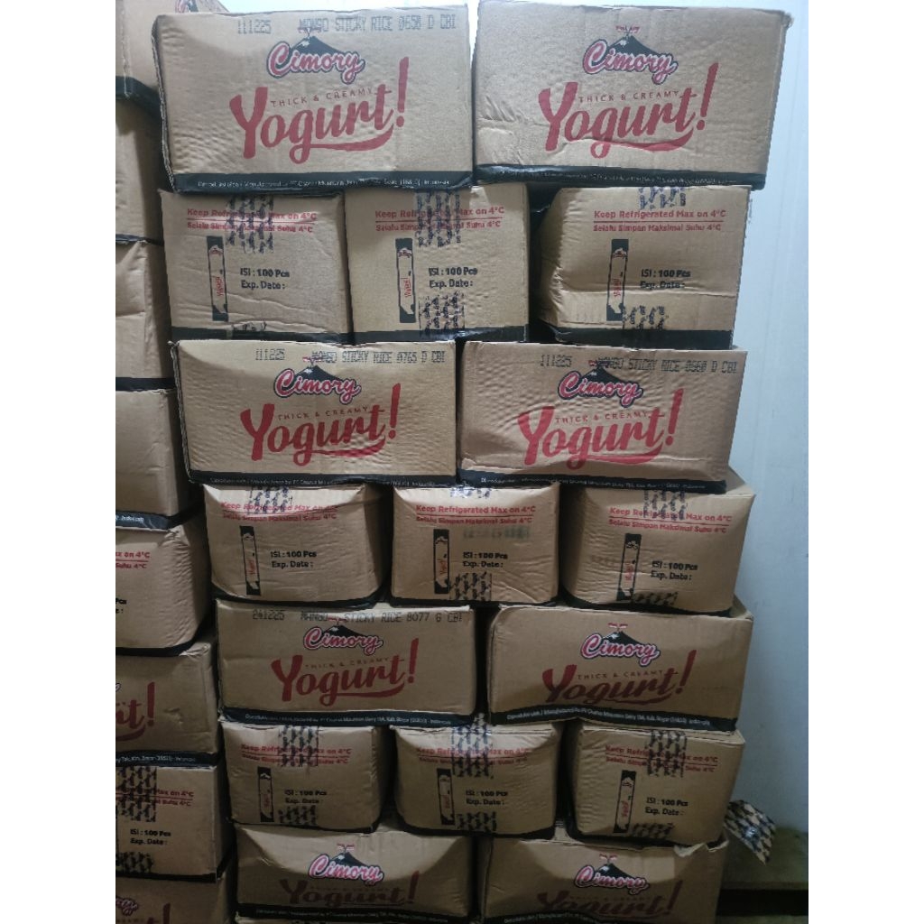 

Promo Paket Usaha Cimory Yoghurt stick isi 100 @25 pcs x 25