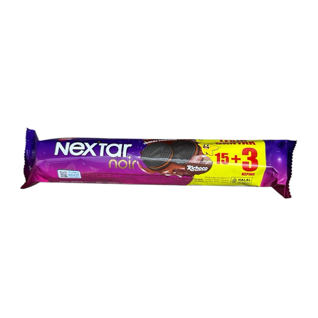 Nextar Noir Cookies Sandwich Richoco 120 gr